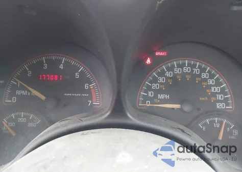 2005 Pontiac Grand Am Se из США, поврежденный, VIN 1G2NE52E35M135684